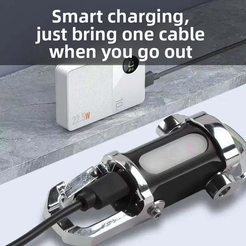Portable Rechargeable Keychain Flashlight Multi-function