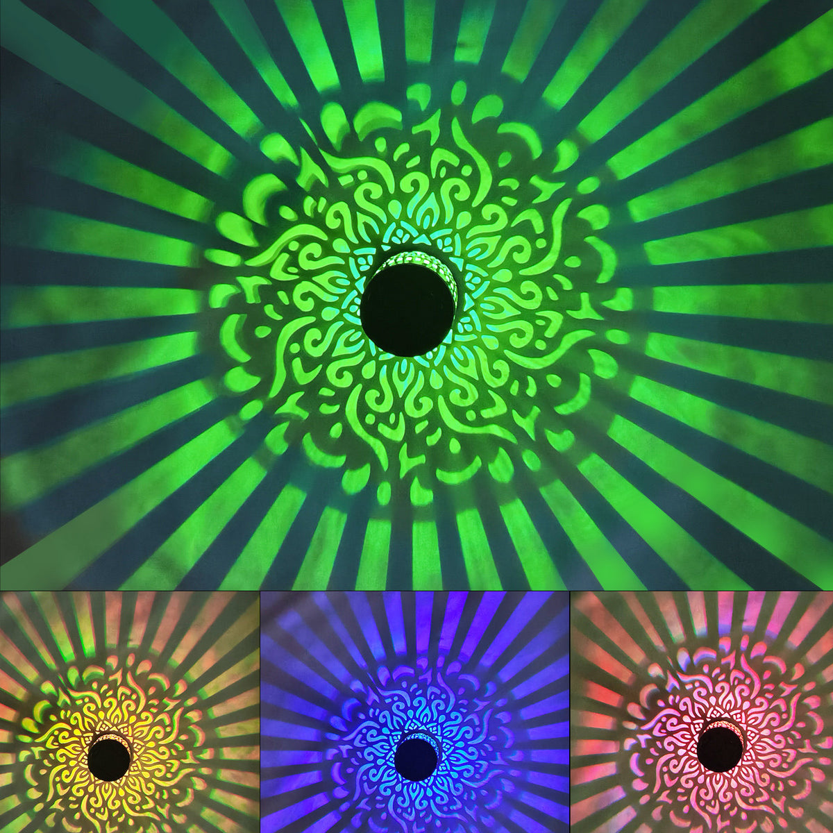 Decorative Solar Mandala Lights