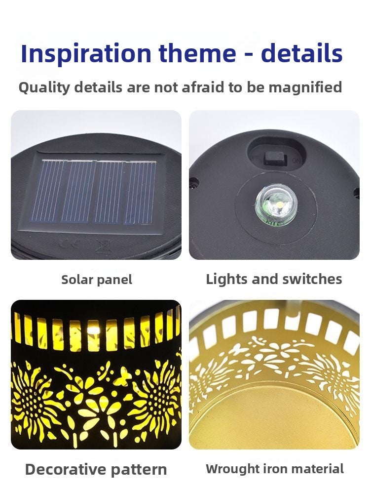 Decorative Solar Mandala Lights