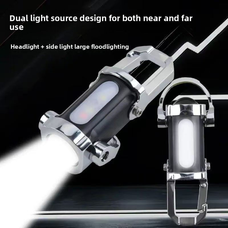 Portable Rechargeable Keychain Flashlight Multi-function